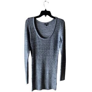 Guess Vintage Sparkling Sweater Knit Womens Size Large Long Sleeve Tunic